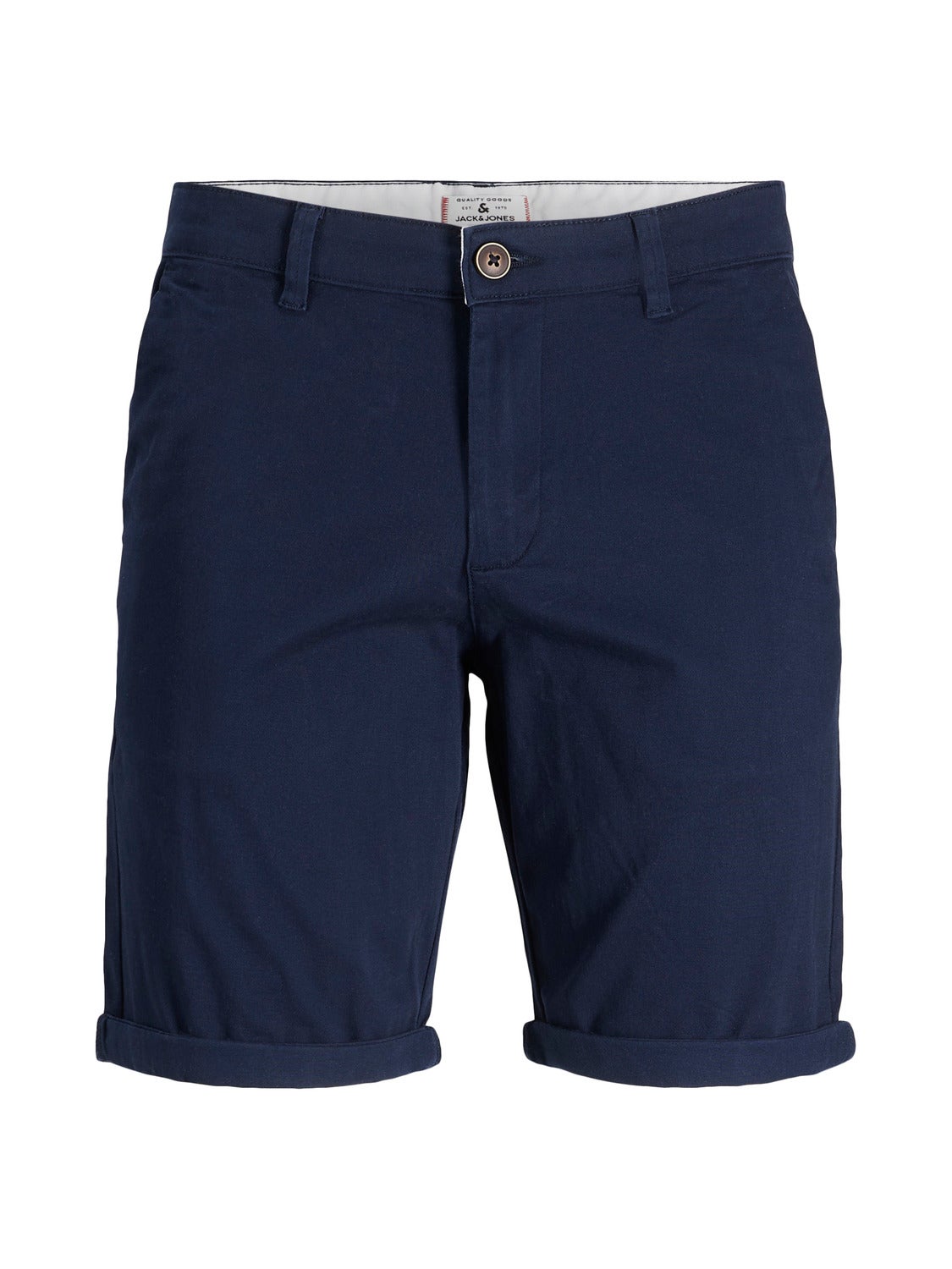 Normal Geschnitten Chino Shorts Mini