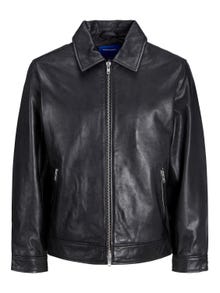 Jack & Jones Leather jacket -Black - 12255362