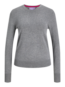 JJXX JXCARA Strickpullover -Medium Grey Melange - 12255368