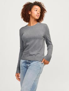 JJXX JXCARA Strickpullover -Medium Grey Melange - 12255368
