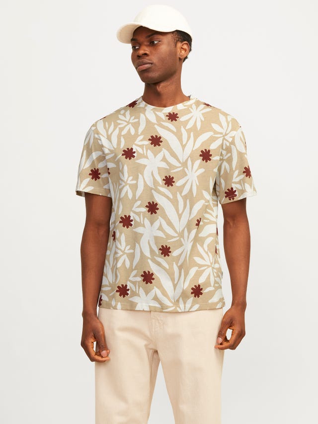 Jack & Jones Camiseta All Over Print Cuello redondo - 12255373
