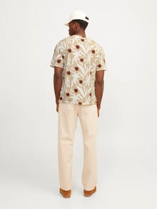 Jack & Jones All Over Print T-shirt -Fields Of Rye - 12255373