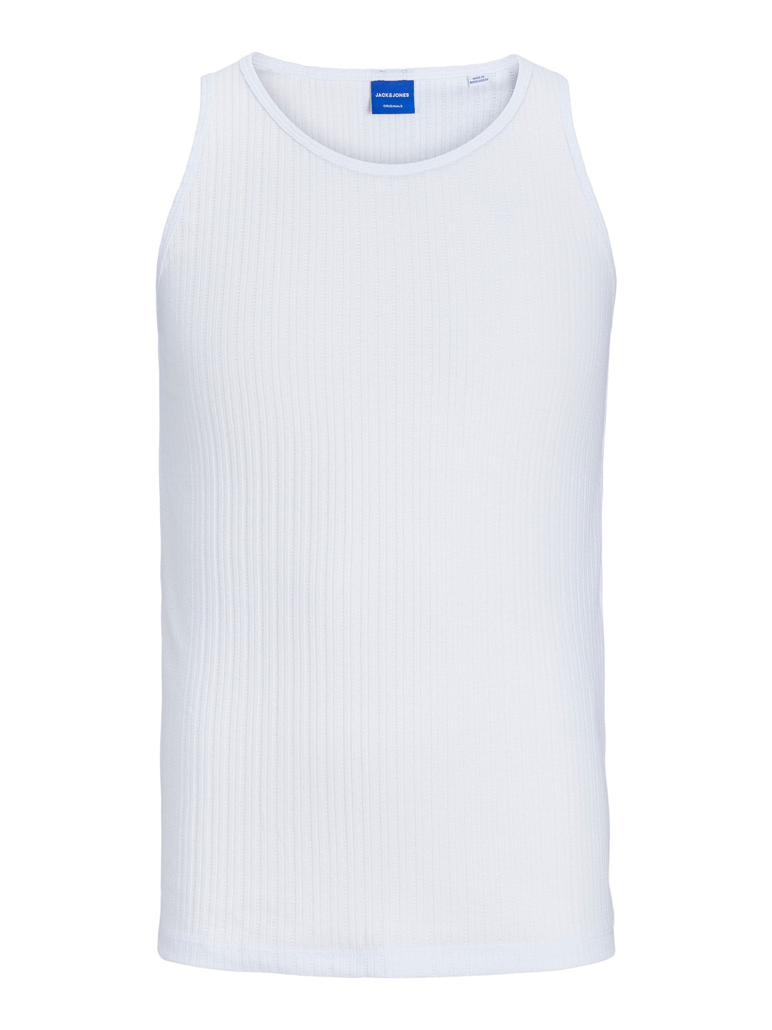 Jack & Jones Camiseta de tirantes Liso Cuello redondo -Bright White - 12255378