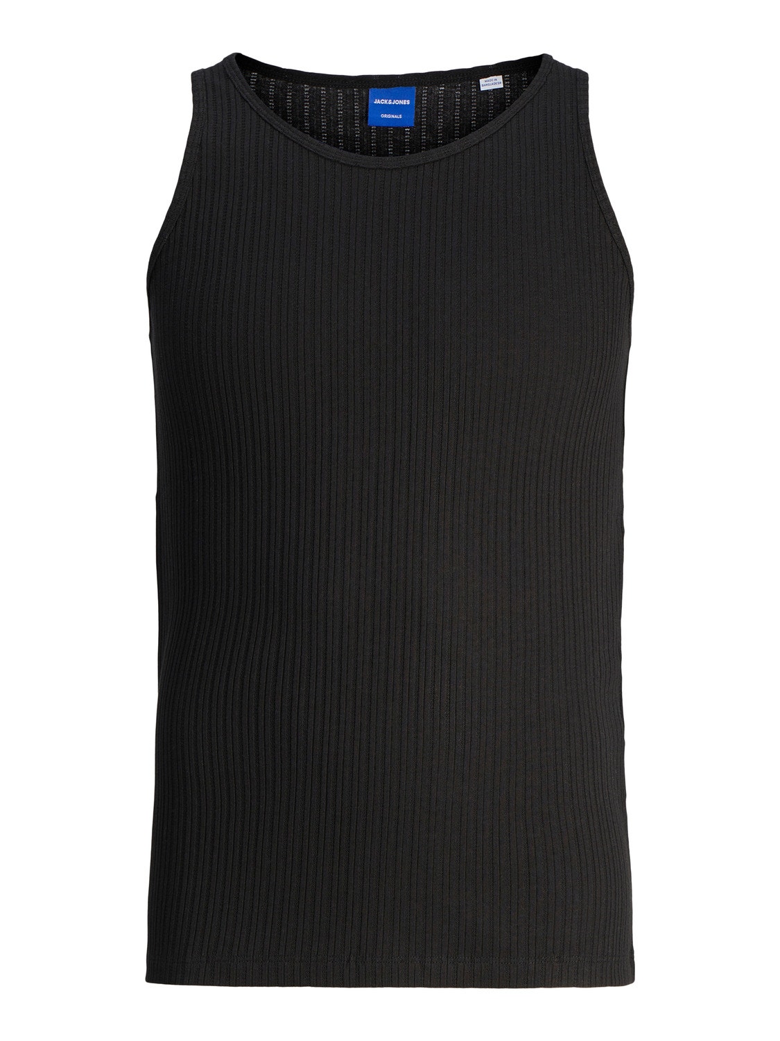 Jack & Jones Effen Ronde hals Tank top -Black - 12255378