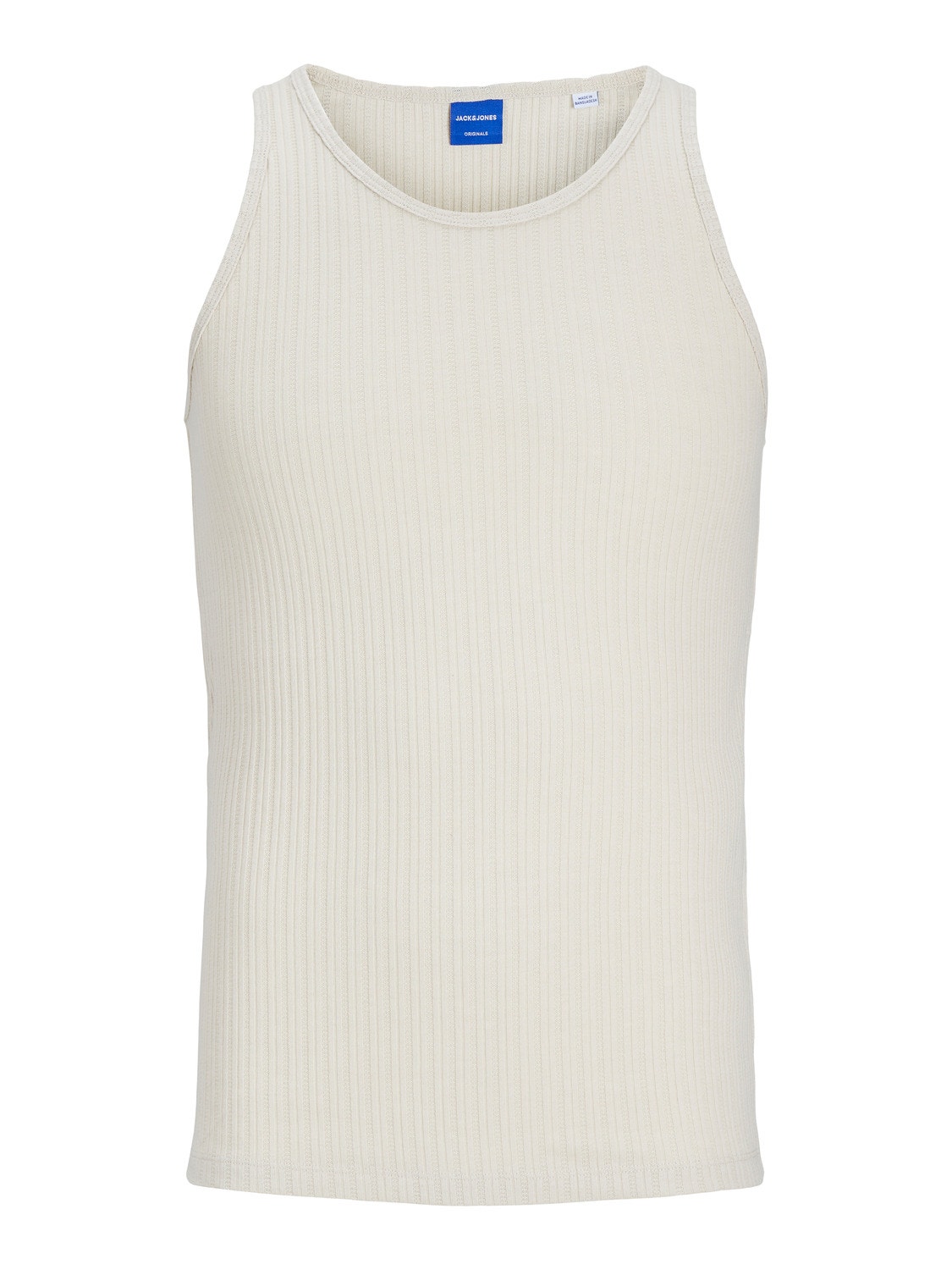 Jack & Jones Effen Ronde hals Tank top -Moonbeam - 12255378