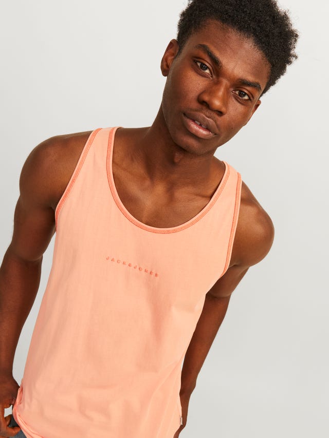 Jack & Jones Printed Crew neck Tank top - 12255383