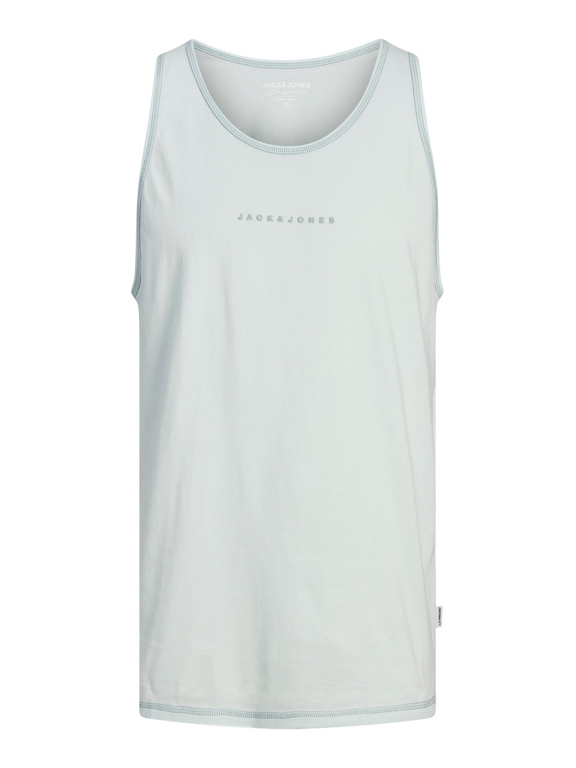 Jack & Jones Gedrukt Ronde hals Tank top -Skylight - 12255383