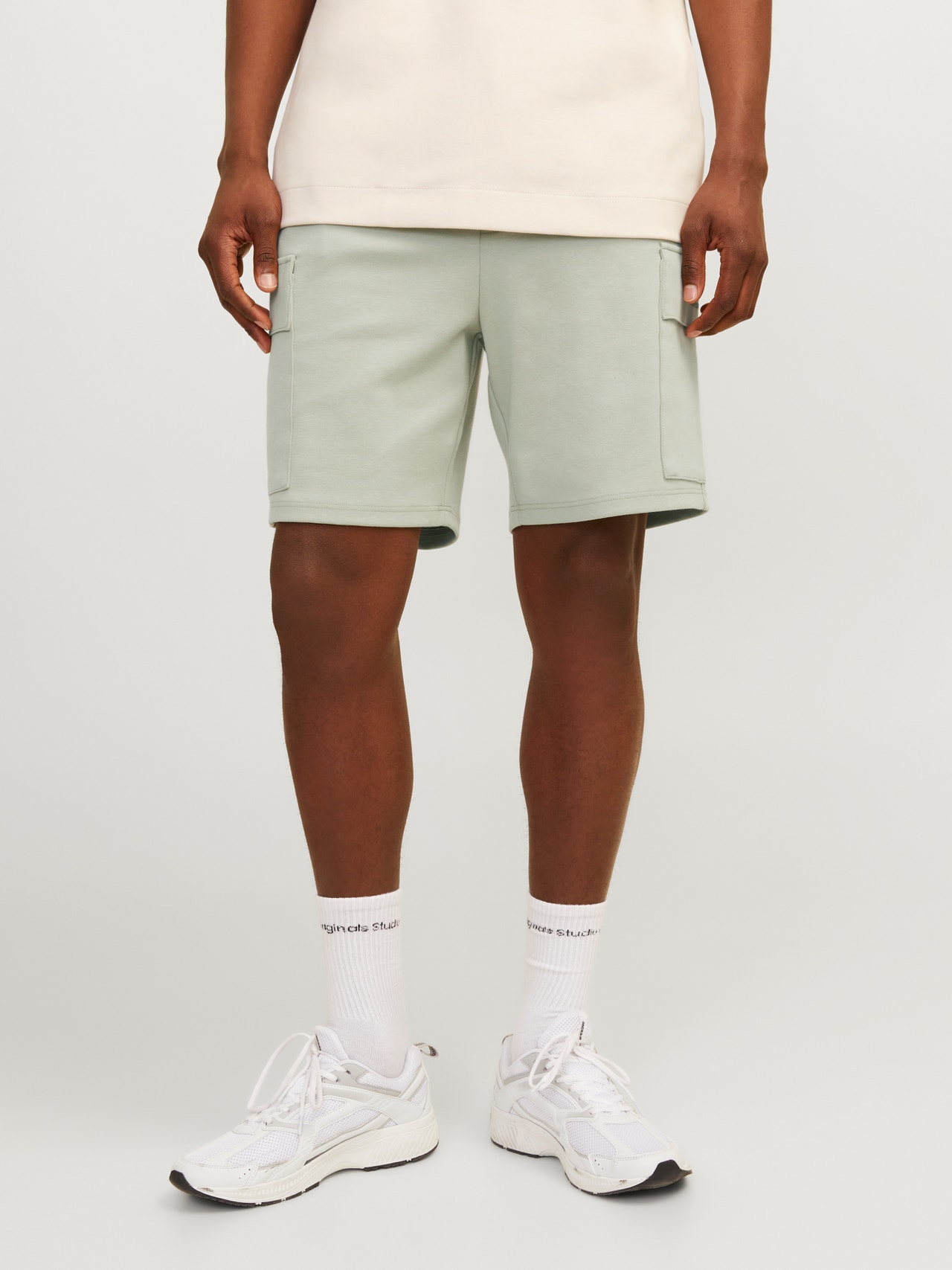 Jack & Jones BERMUDA DE CHÁNDAL Relaxed Fit -Desert Sage - 12255386