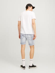 Jack & Jones Slim Fit Denim shorts -Grey Denim - 12255395