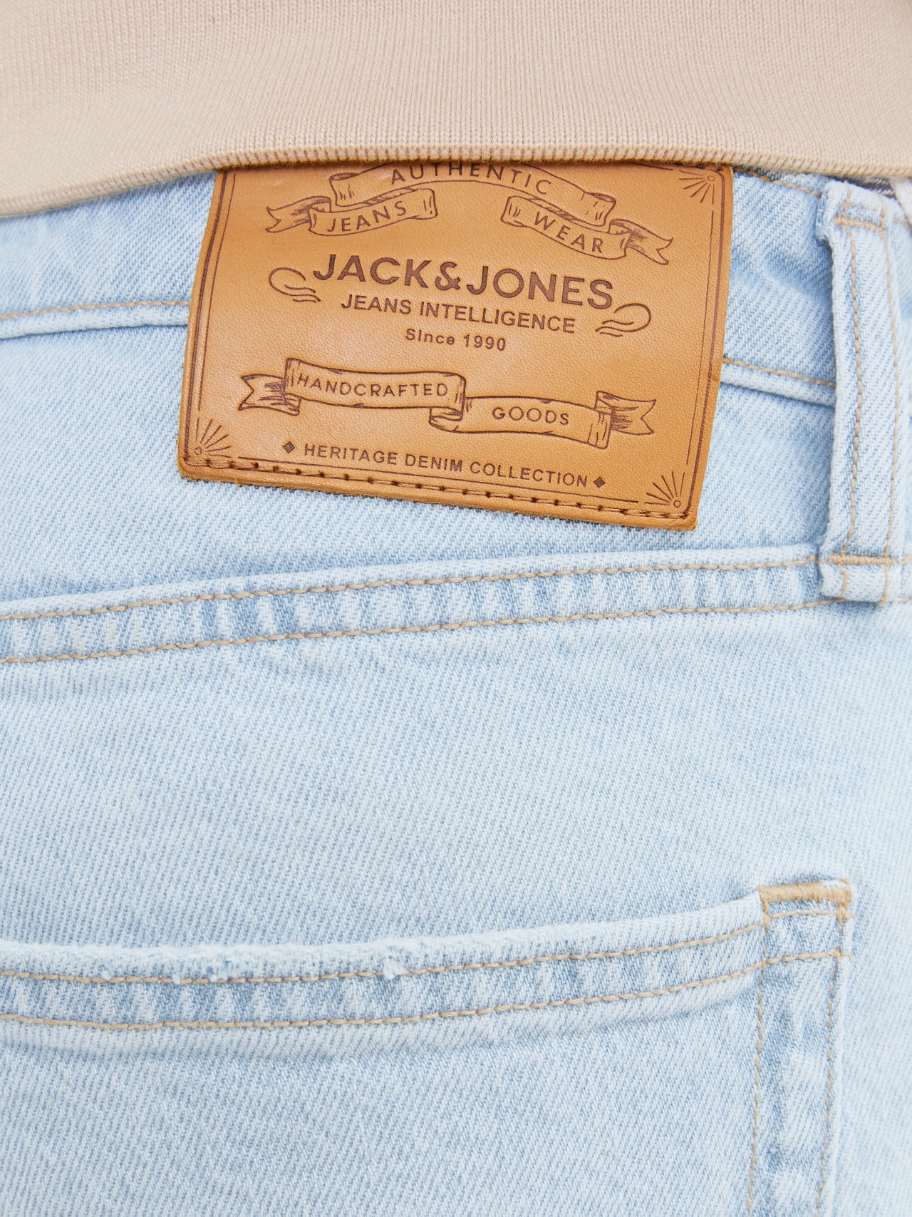 Jack & Jones JJIERIK JJCOOPER SBD 712 Jean Coupe tapered -Blue Denim - 12255431