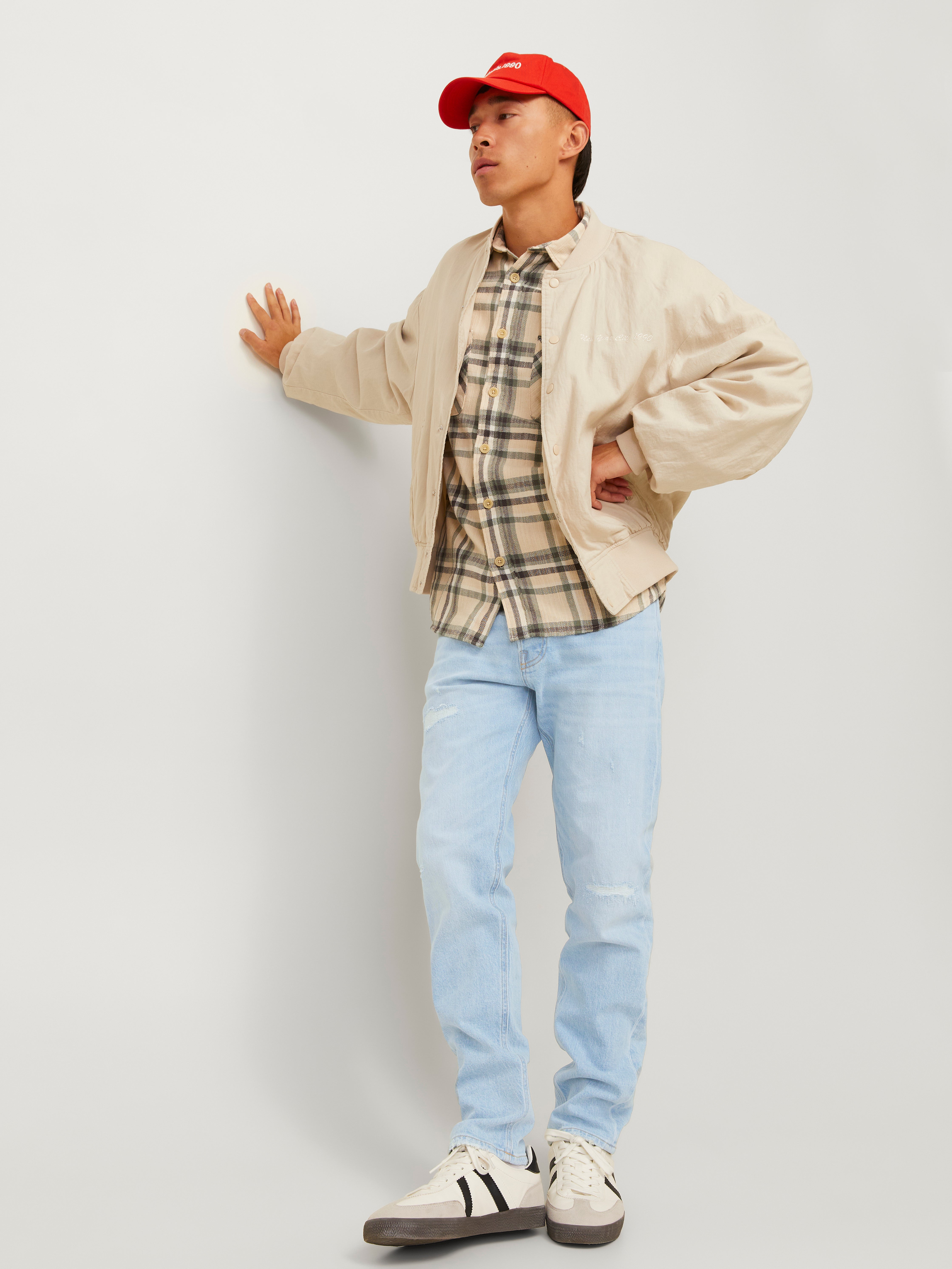 JJIERIK JJCOOPER SBD 712 Tapered fit jeans 