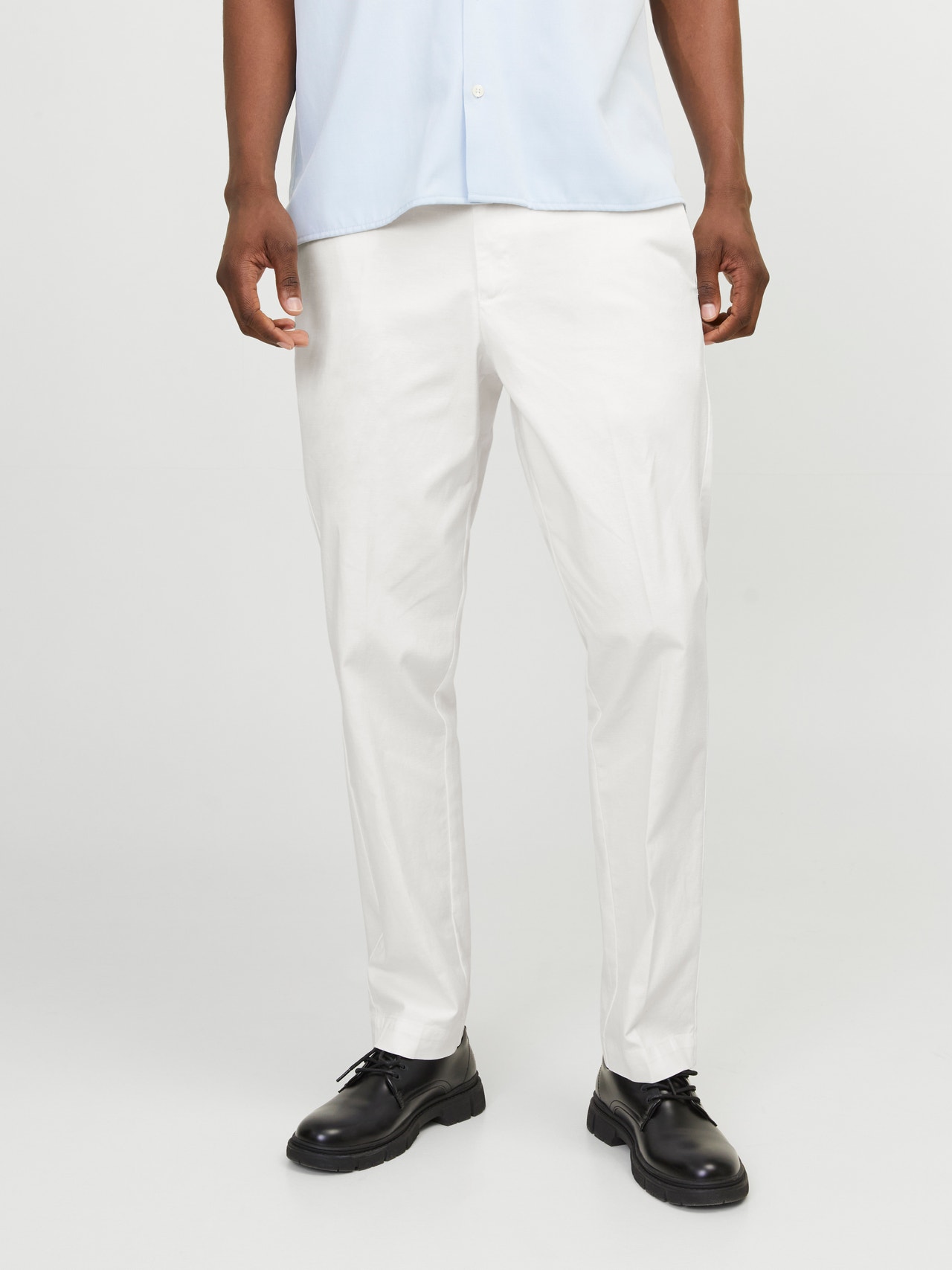 Jack & Jones Relaxed Fit Chino trousers -Bright White - 12255441