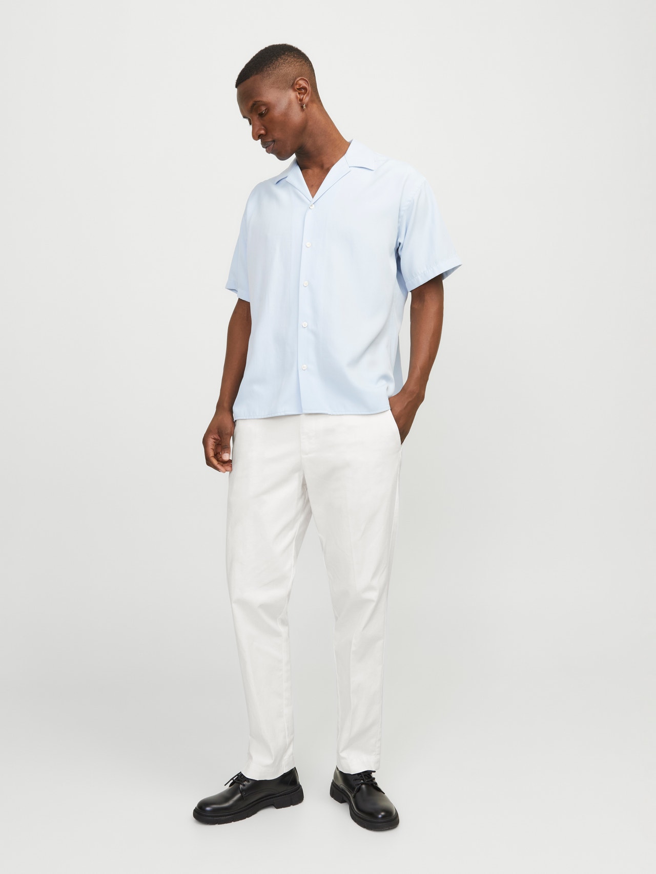 Jack & Jones Pantaloni chino Relaxed Fit -Bright White - 12255441