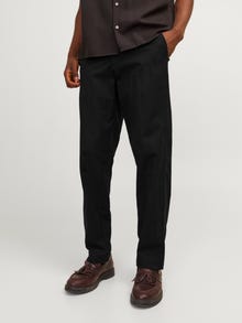 Jack & Jones Relaxed Fit Chino Hose -Black - 12255441