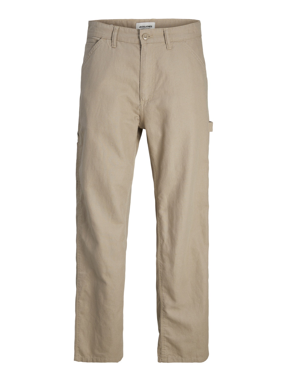 Jack & Jones Loose Fit Cargo trousers -Crockery - 12255446