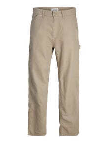 Jack & Jones Pantalon 5 poches Loose Fit -Crockery - 12255446