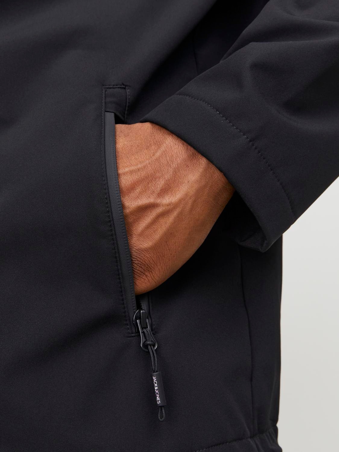 Jack & Jones Plus Size Softshell jacket -Black - 12255451