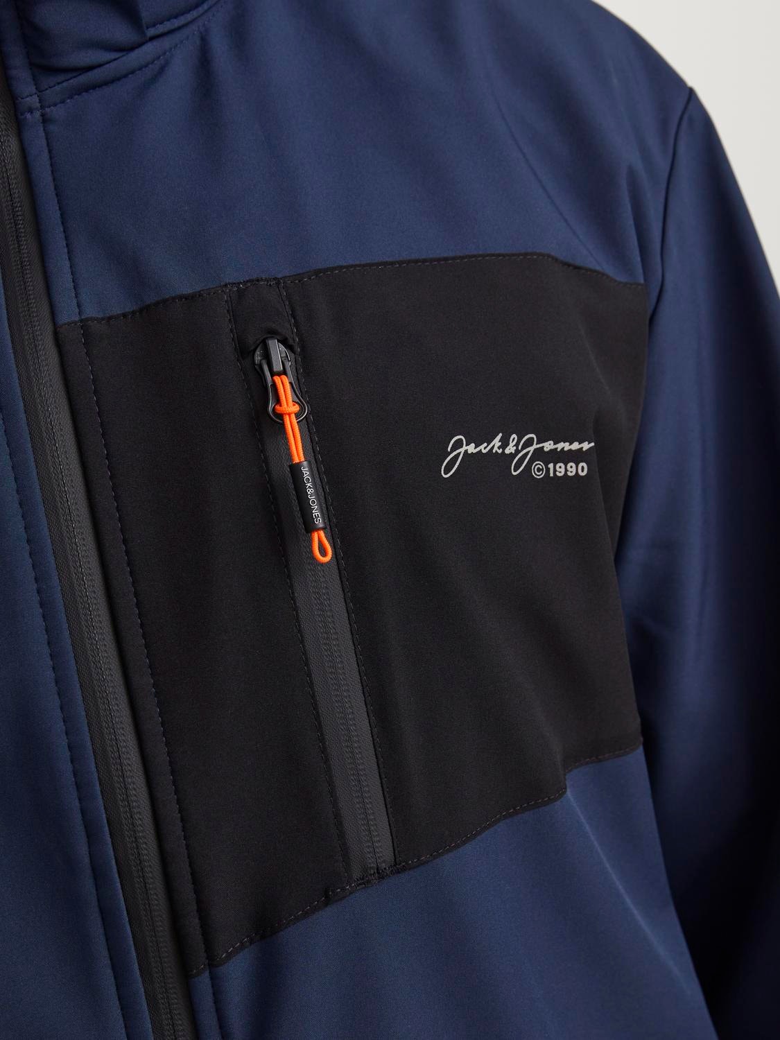 Jack & Jones Plus Size Softshell-takki -Navy Blazer - 12255451