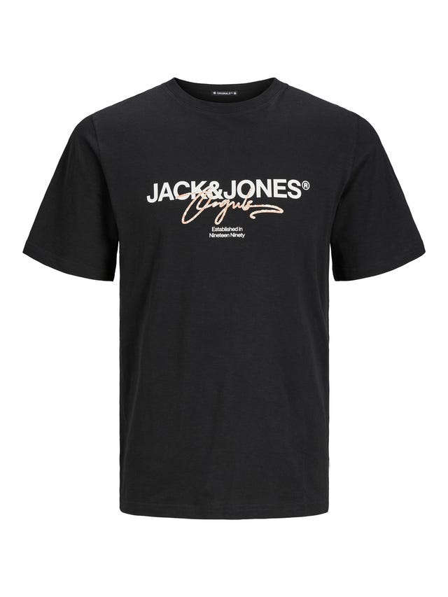 Jack & Jones Printed Crew neck T-shirt - 12255452