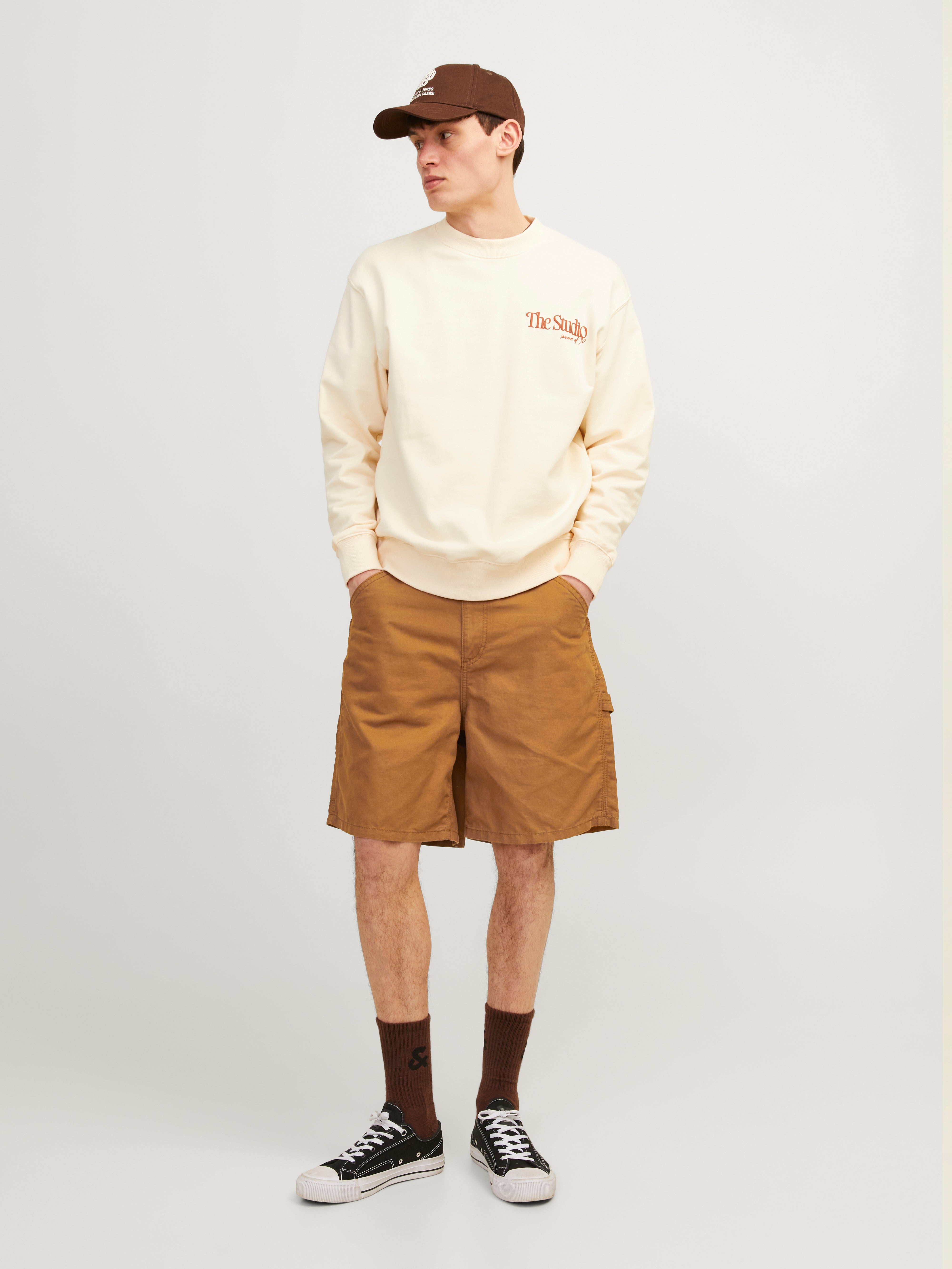 0400~Felpa crewn neck CASSIC RAGLAN FIT