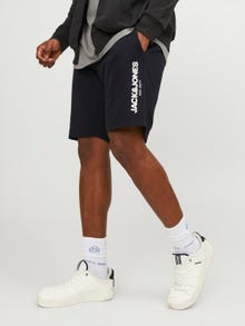 Jack & Jones Plus Size Regular Fit Sweat-Shorts -Black - 12255497