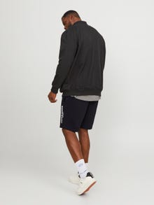 Jack & Jones Plus Size Regular Fit Sweat shorts -Black - 12255497