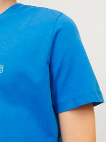 Jack & Jones T-shirt Estampar Para meninos -French Blue - 12255503