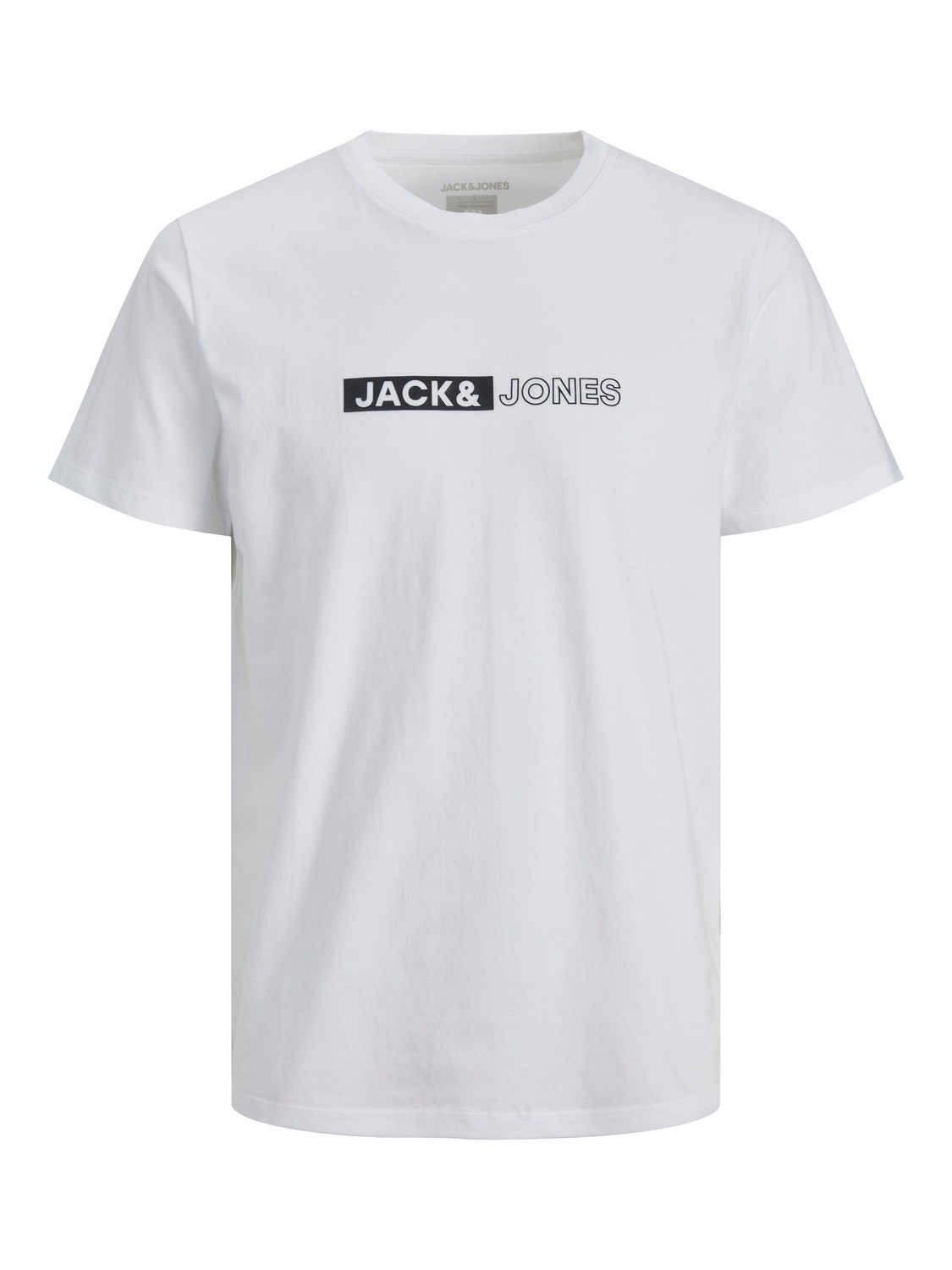 Jack & Jones Camiseta Estampado Para chicos -White - 12255503