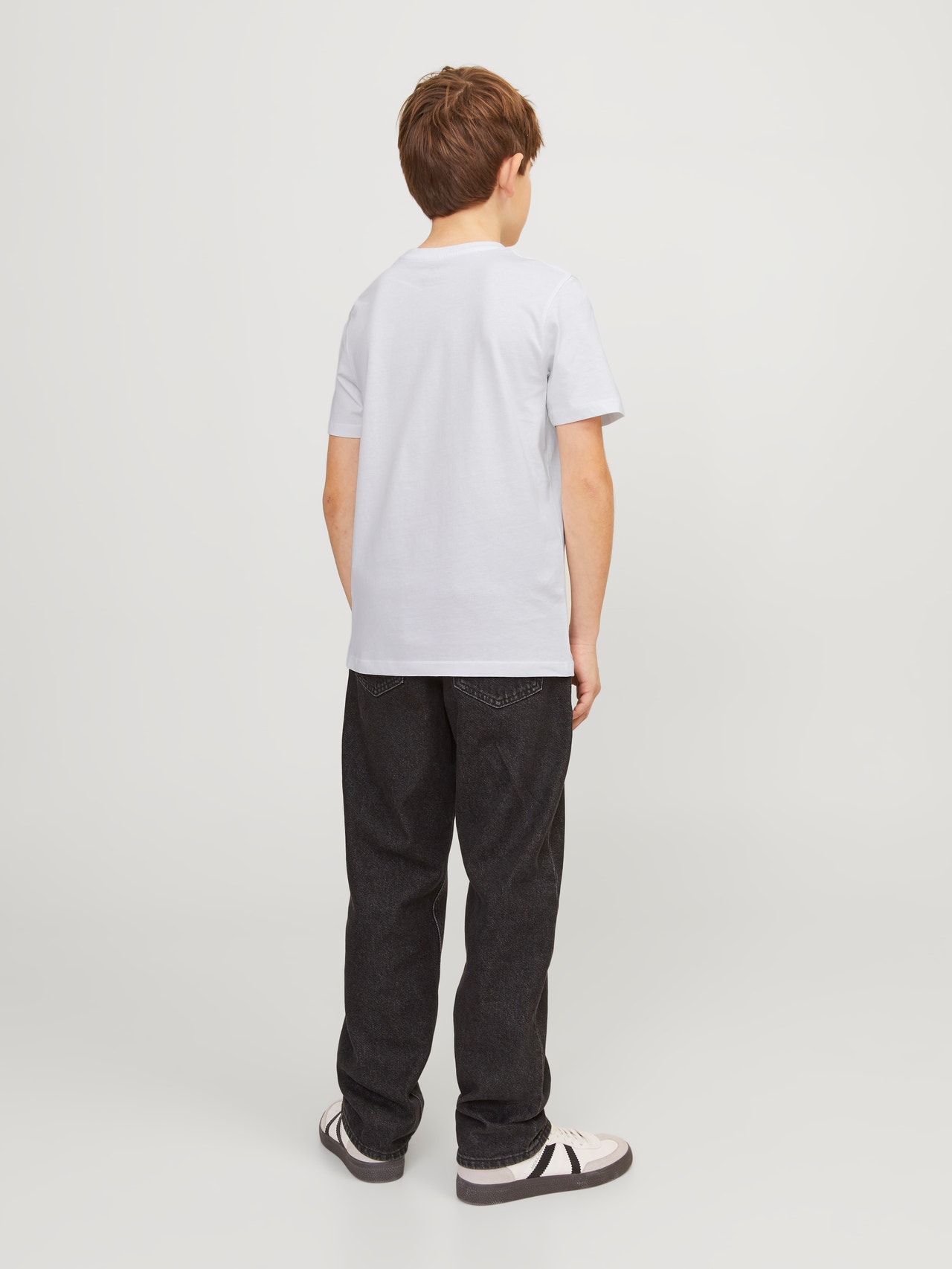 Jack & Jones Gedrukt T-shirt Voor jongens -White - 12255503