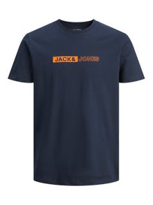 Jack & Jones Trykk T-skjorte For gutter -Sky Captain - 12255503