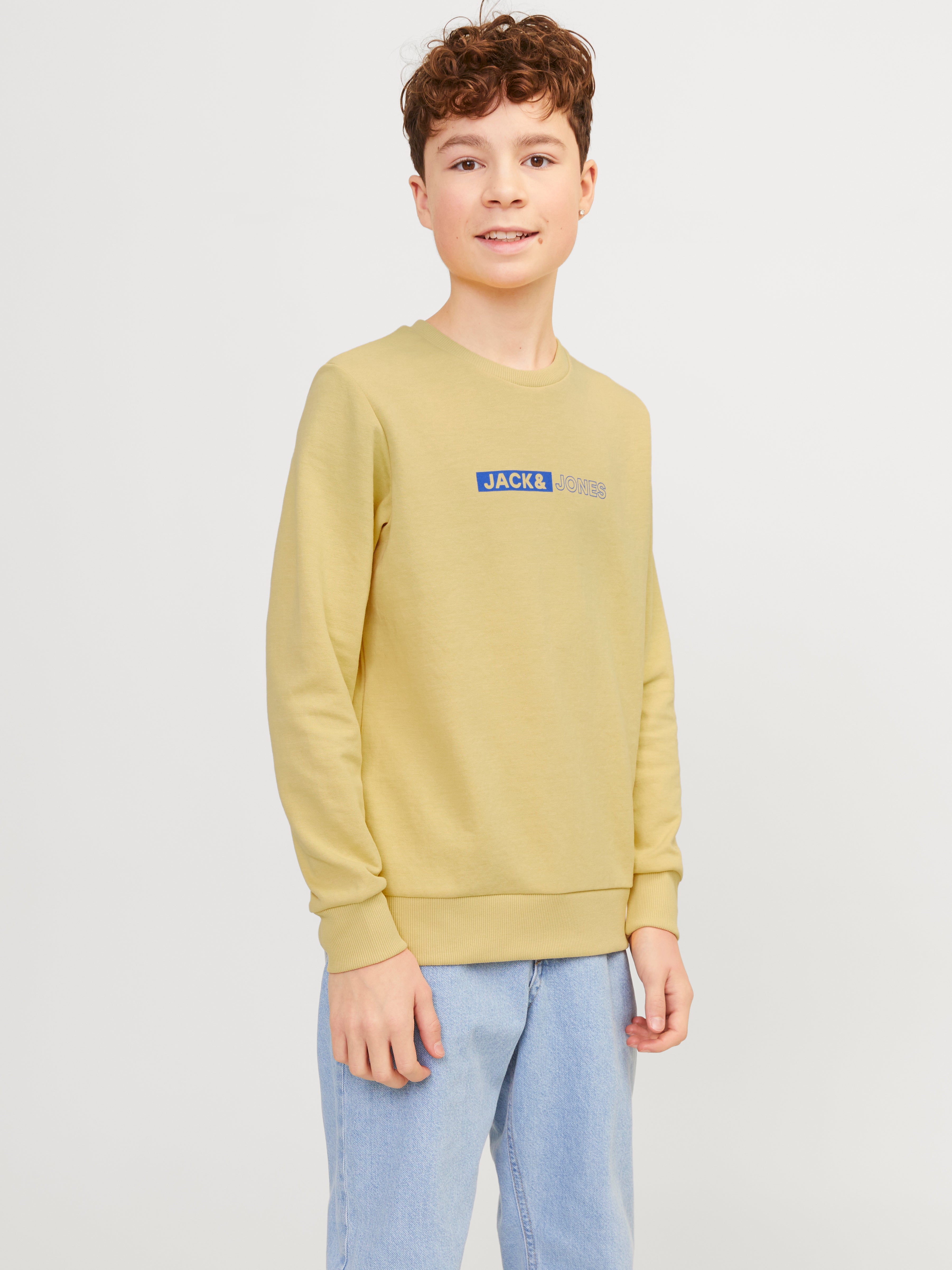 Light hotsell yellow sweatshirt