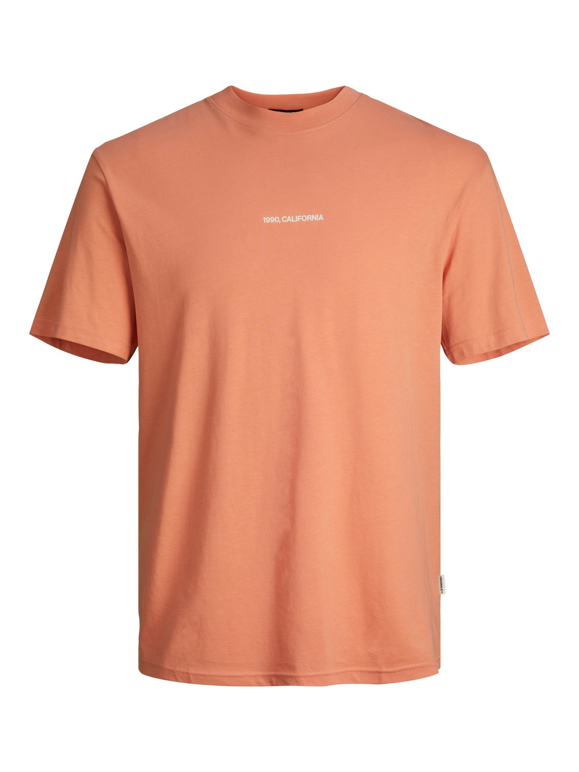 Jack & Jones Printed Crew neck T-shirt -Canyon Sunset - 12255525