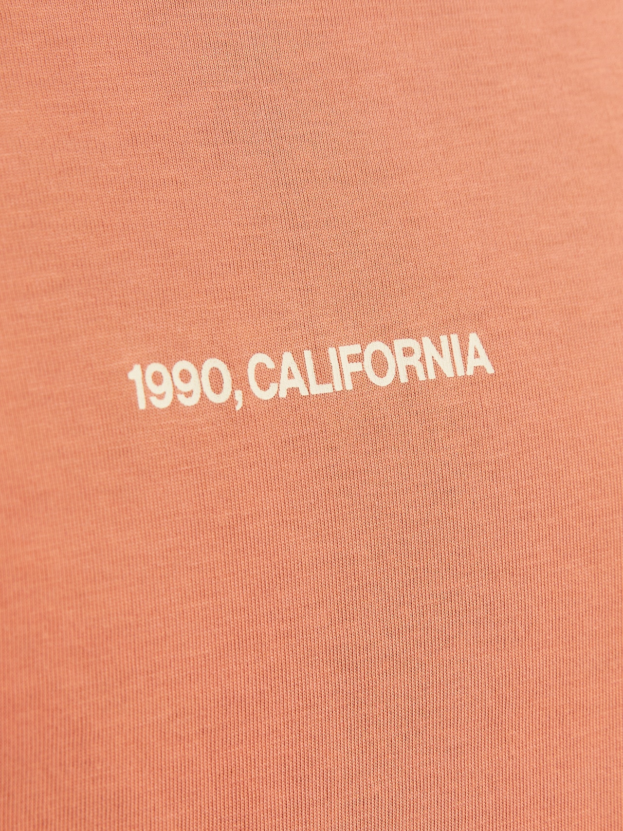 Jack & Jones Nadruk Okrągły dekolt T-shirt -Canyon Sunset - 12255525