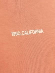 Jack & Jones Nadruk Okrągły dekolt T-shirt -Canyon Sunset - 12255525