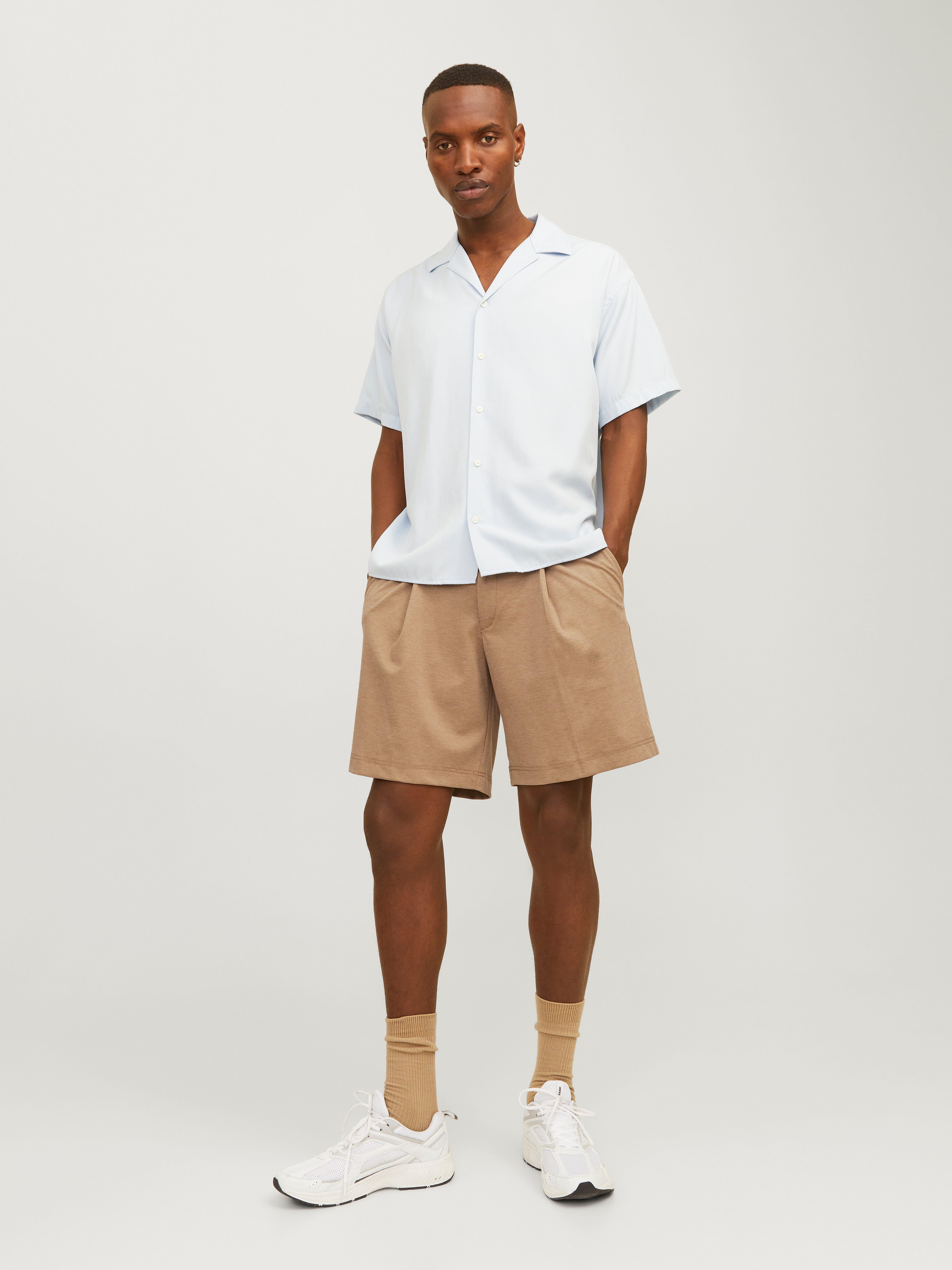 Chino shorts with sneakers best sale