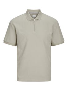 Jack & Jones Camiseta Liso Polo -Abbey Stone - 12255578