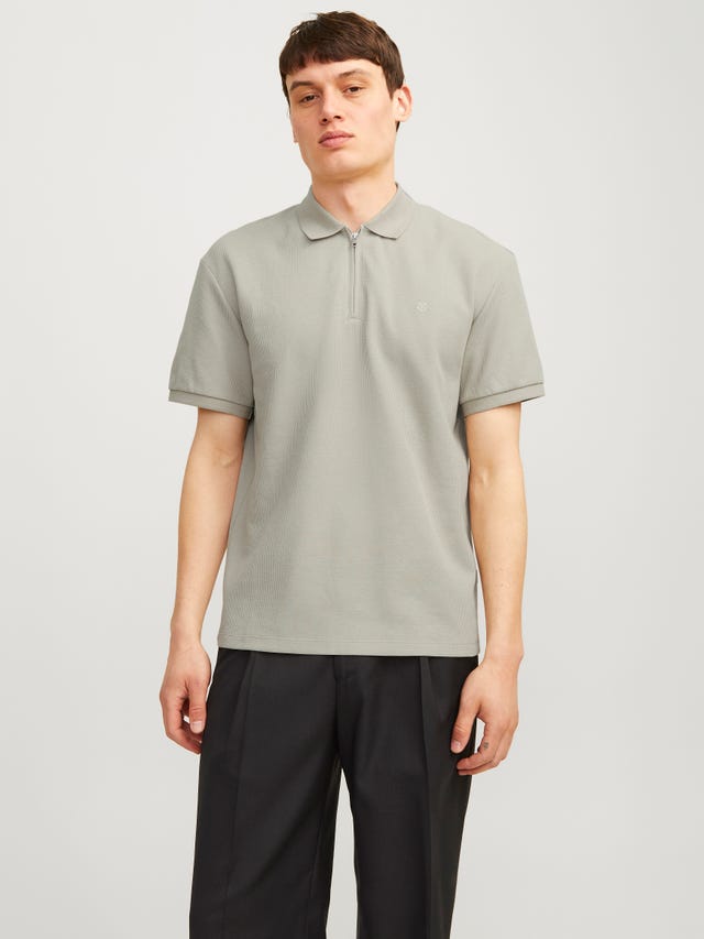 Jack & Jones Ühevärviline Polo T-särk - 12255578