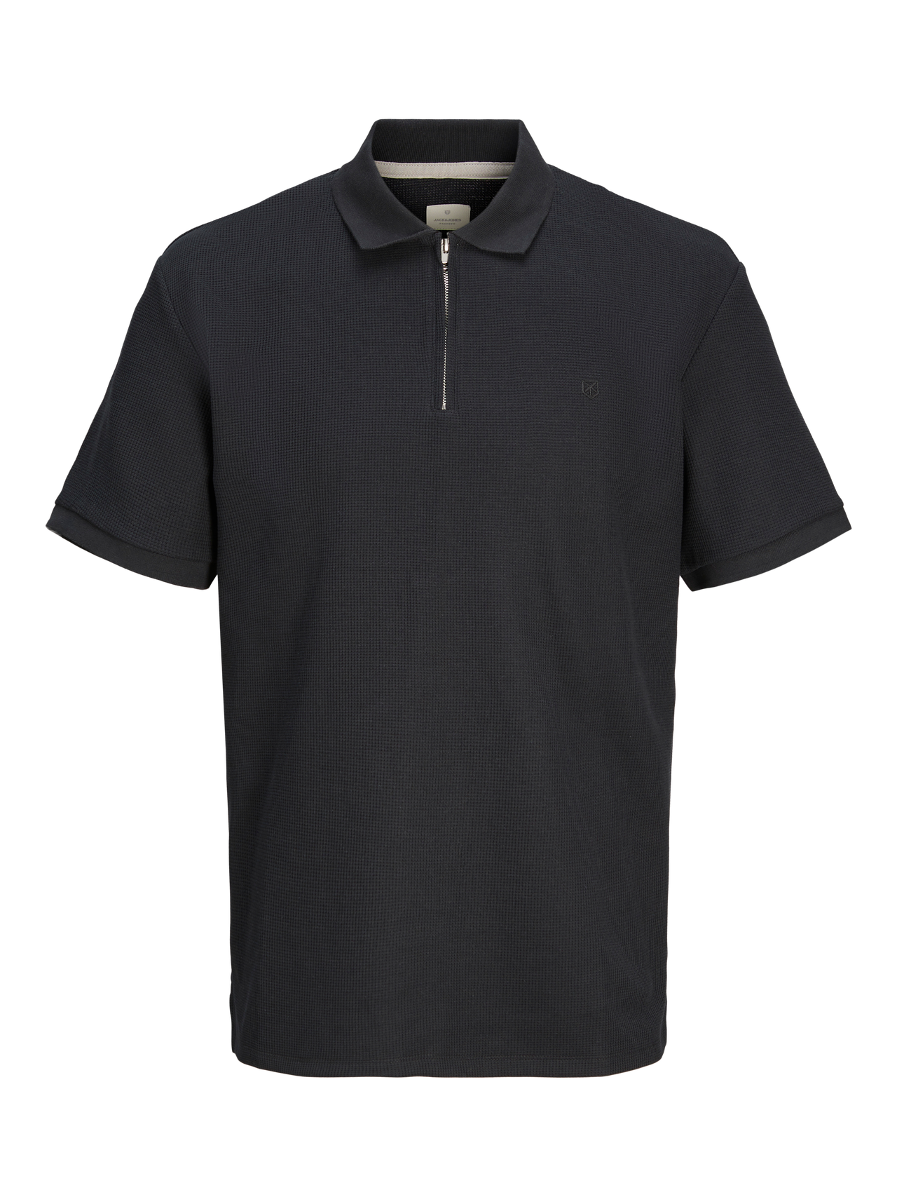 Jack & Jones Plain Polo Polo -Black Beauty - 12255578