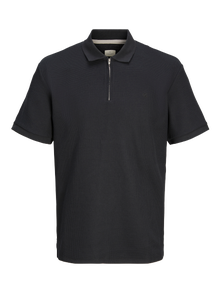 Jack & Jones Plain Polo Polo -Black Beauty - 12255578