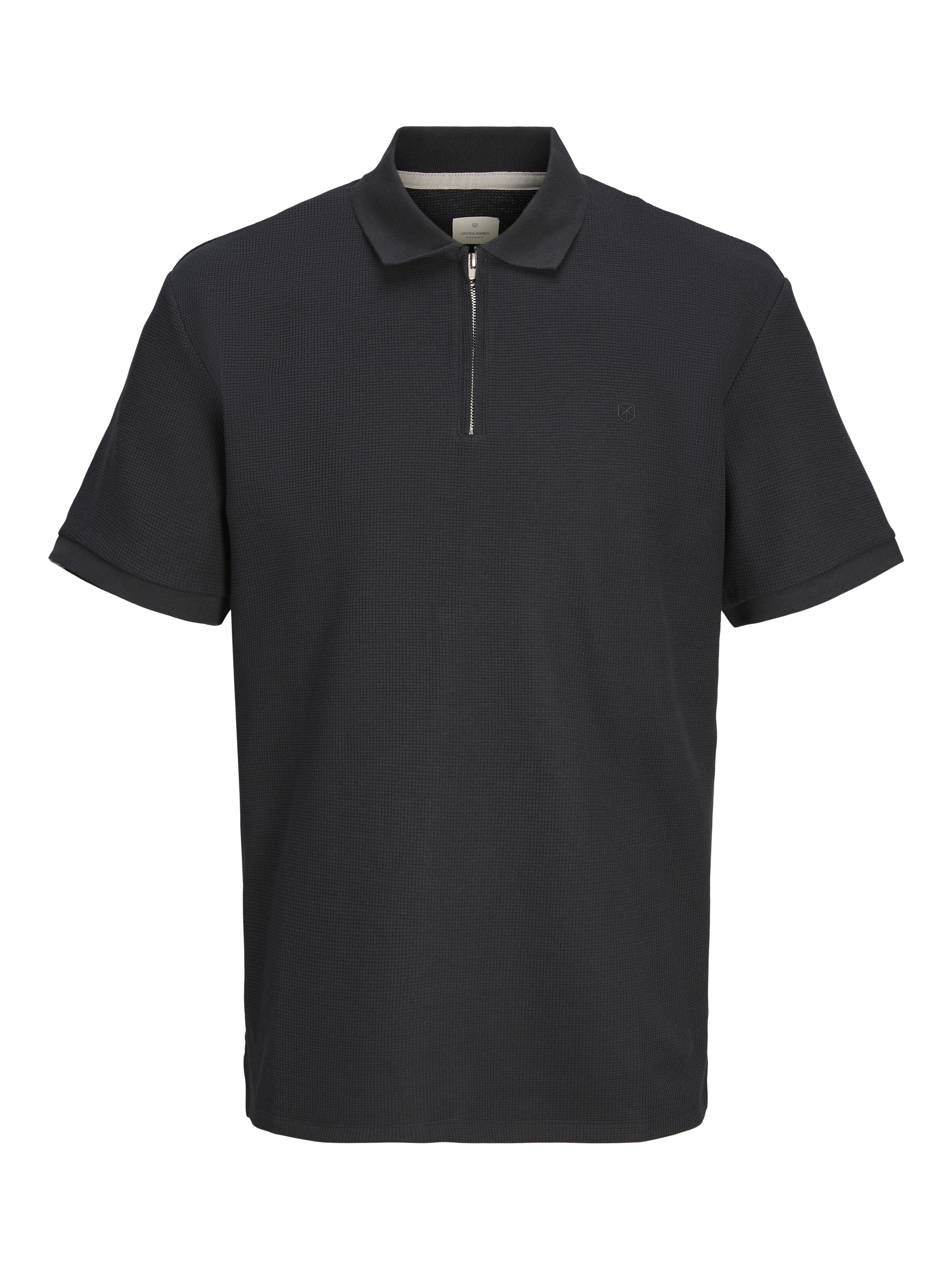 Jack & Jones Yksivärinen Polo T-shirt -Black Beauty - 12255578