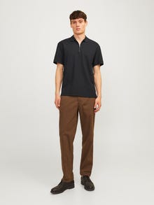 Jack & Jones Effen Polo T-shirt -Black Beauty - 12255578