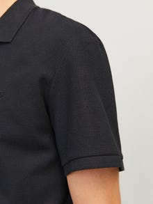 Jack & Jones Einfarbig Polo T-shirt -Black Beauty - 12255578