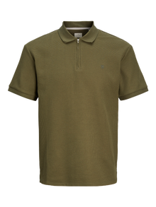 Jack & Jones Camiseta Liso Polo -Olive Night - 12255578