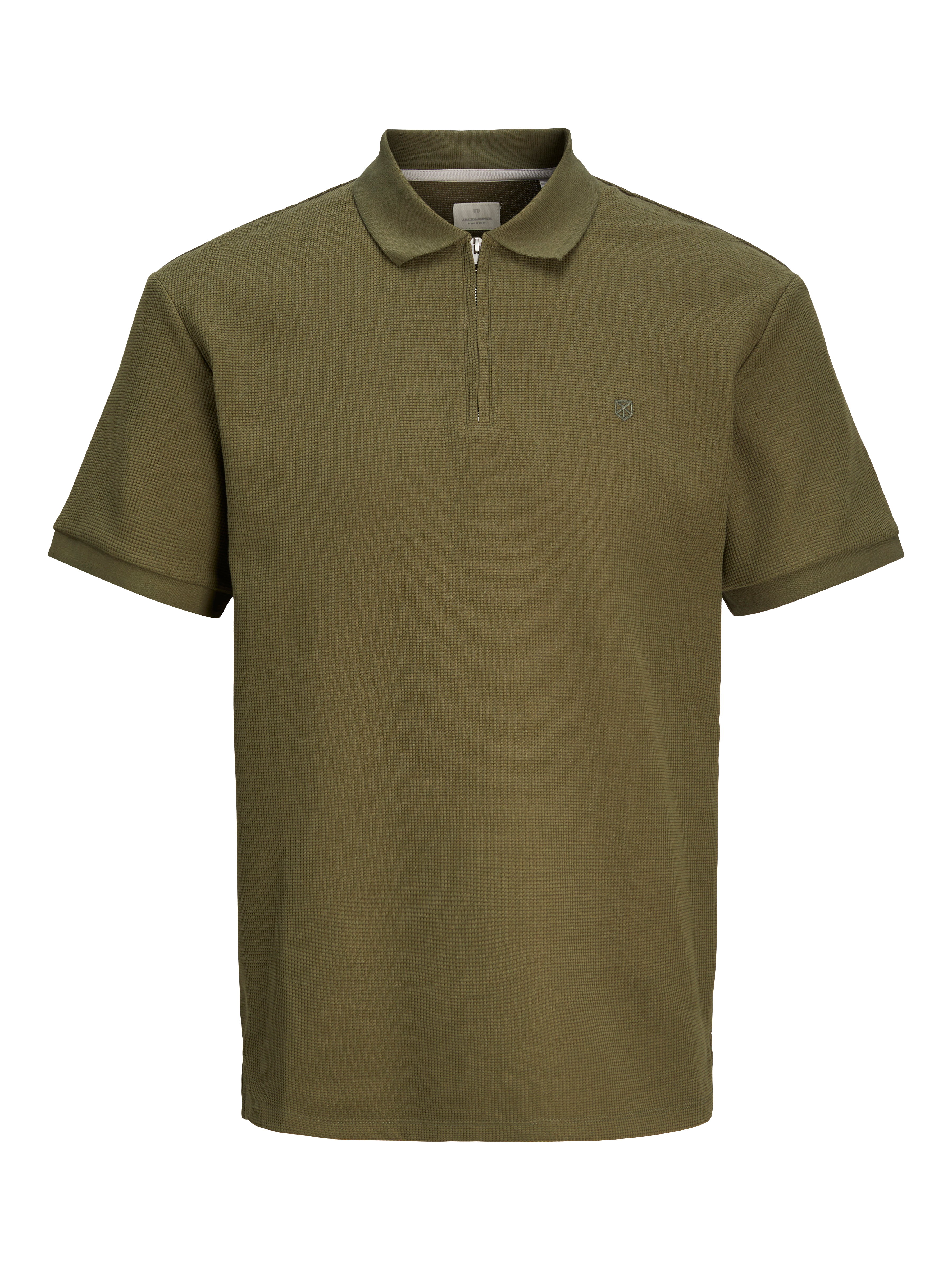 Jack & Jones Plain Polo Polo -Olive Night - 12255578