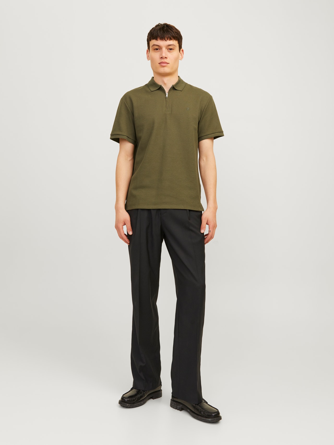 Jack & Jones Camiseta Liso Polo -Olive Night - 12255578