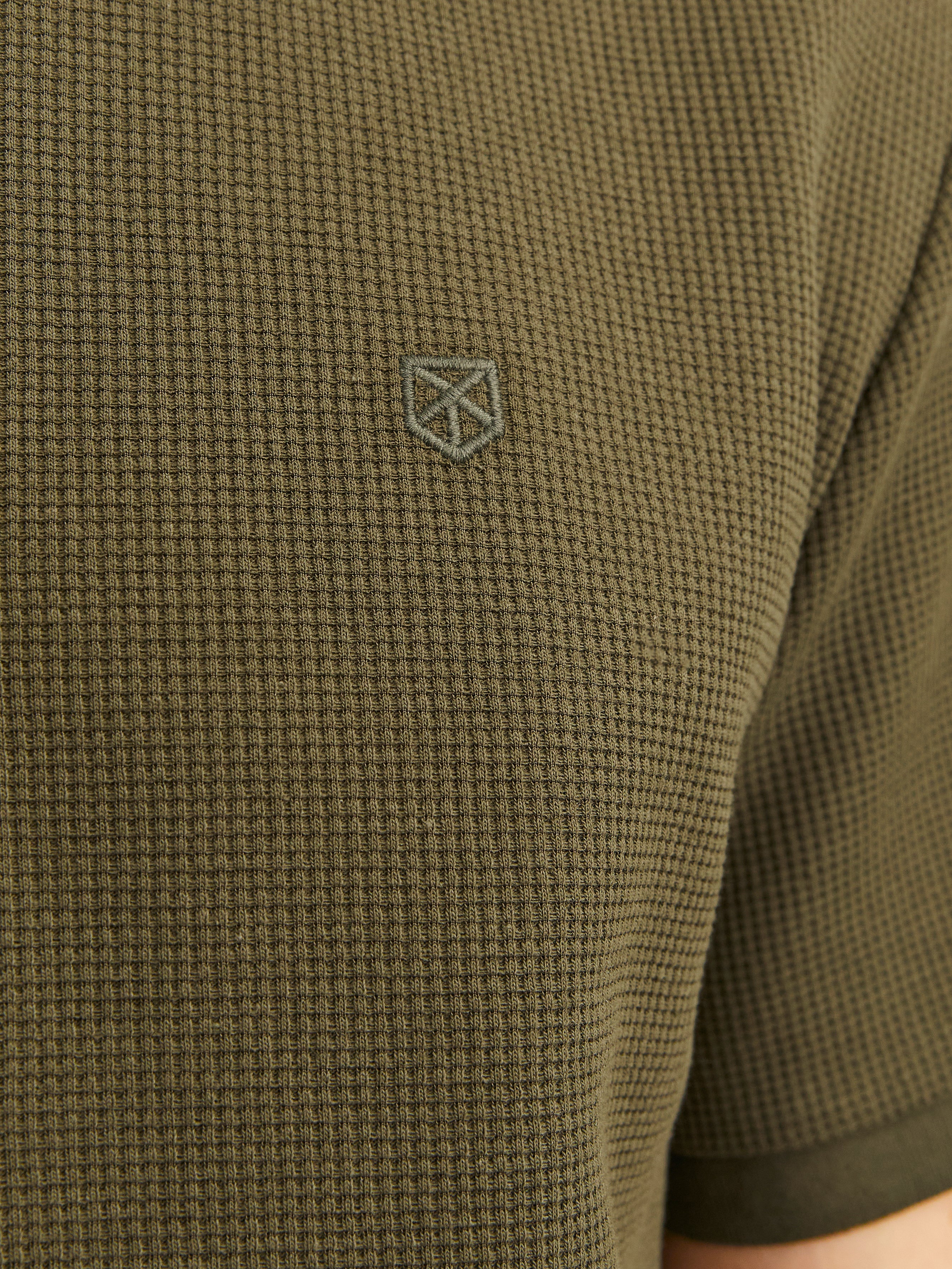 Jack & Jones Plain Polo Polo -Olive Night - 12255578