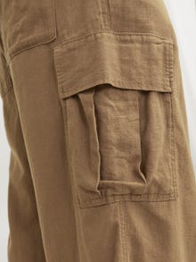 Jack & Jones Pantaloni cargo Wide Fit -Malt Ball - 12255603