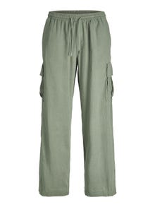 Jack & Jones Wide Fit Cargo trousers -Laurel Wreath - 12255603