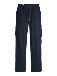 Jack & Jones Wide Fit Teretne pantalone -Dark Navy - 12255603