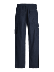 Jack & Jones Wide Fit Teretne pantalone -Dark Navy - 12255603